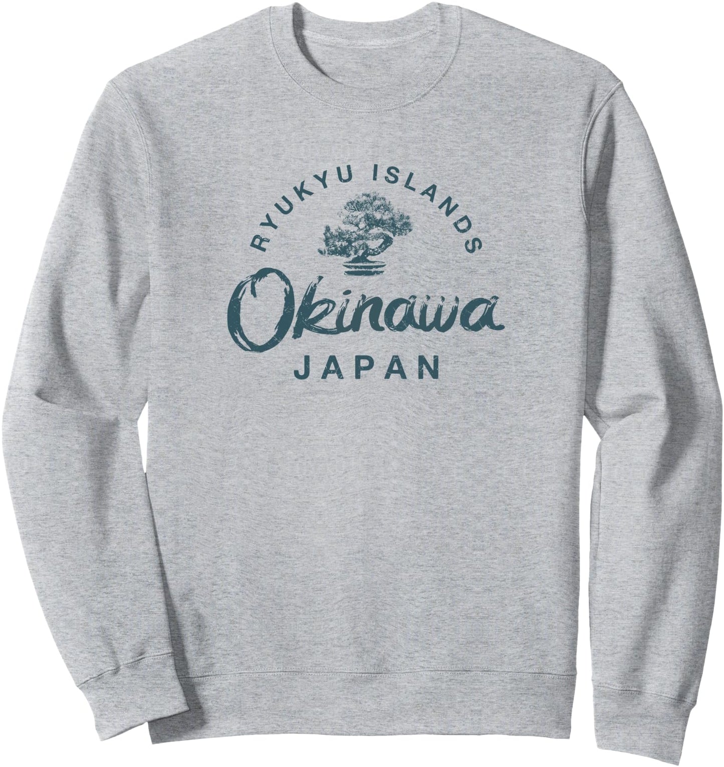 Okinawa Japan Bonsai Tree Japanese Vintage Sweatshirt