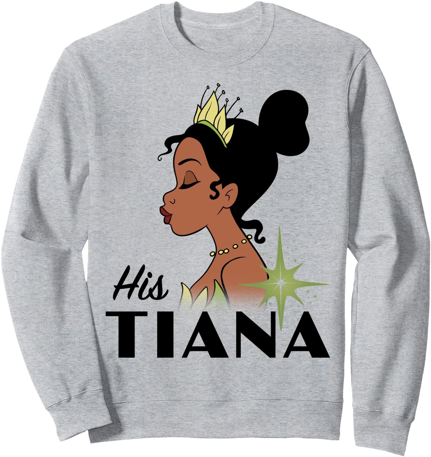 Disney Princess And The Frog His Tiana Graphic Fleece Sweatshirt