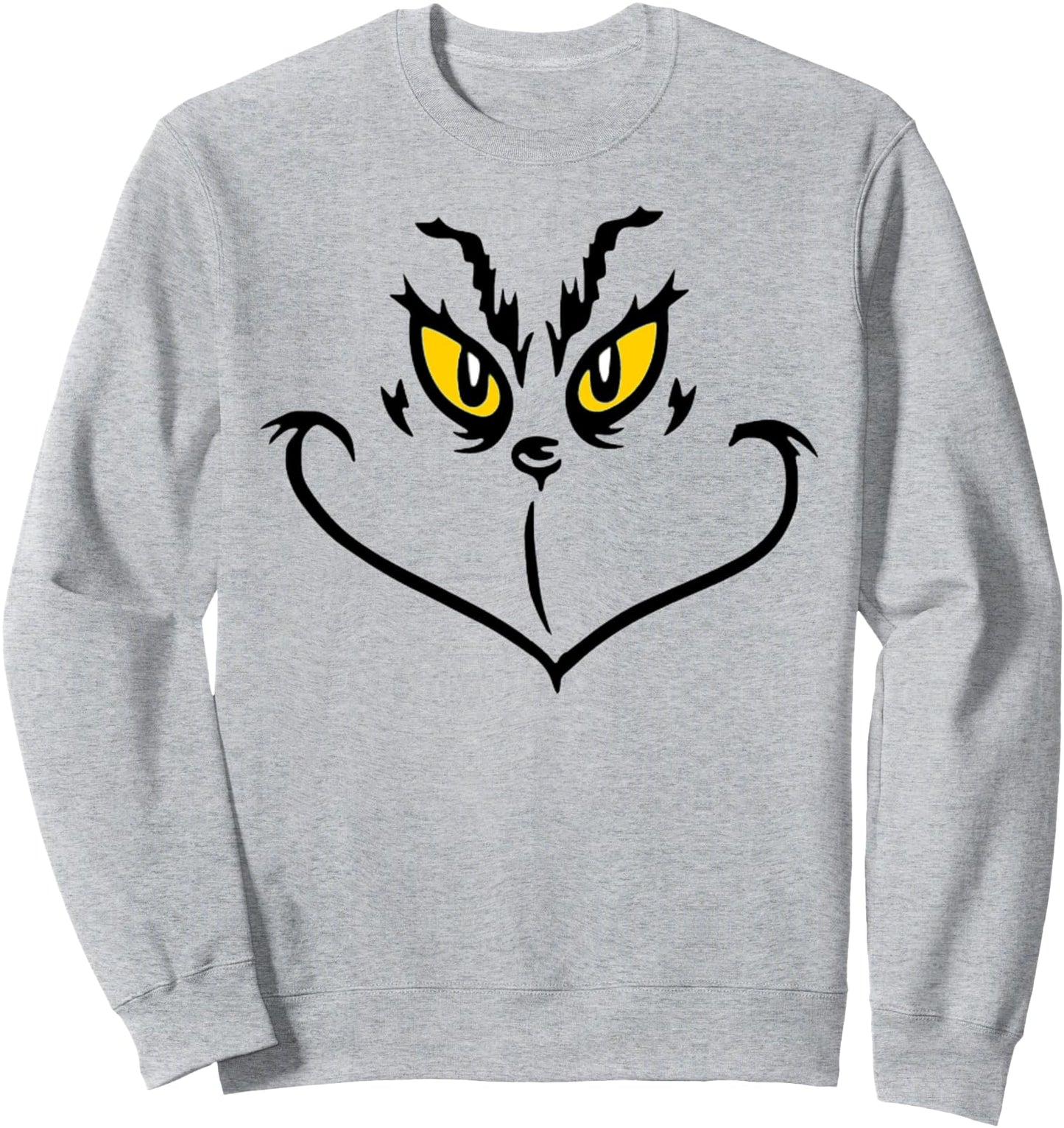 Funny Christmas Elf Face Outfit Funny Christmas Sweatshirt