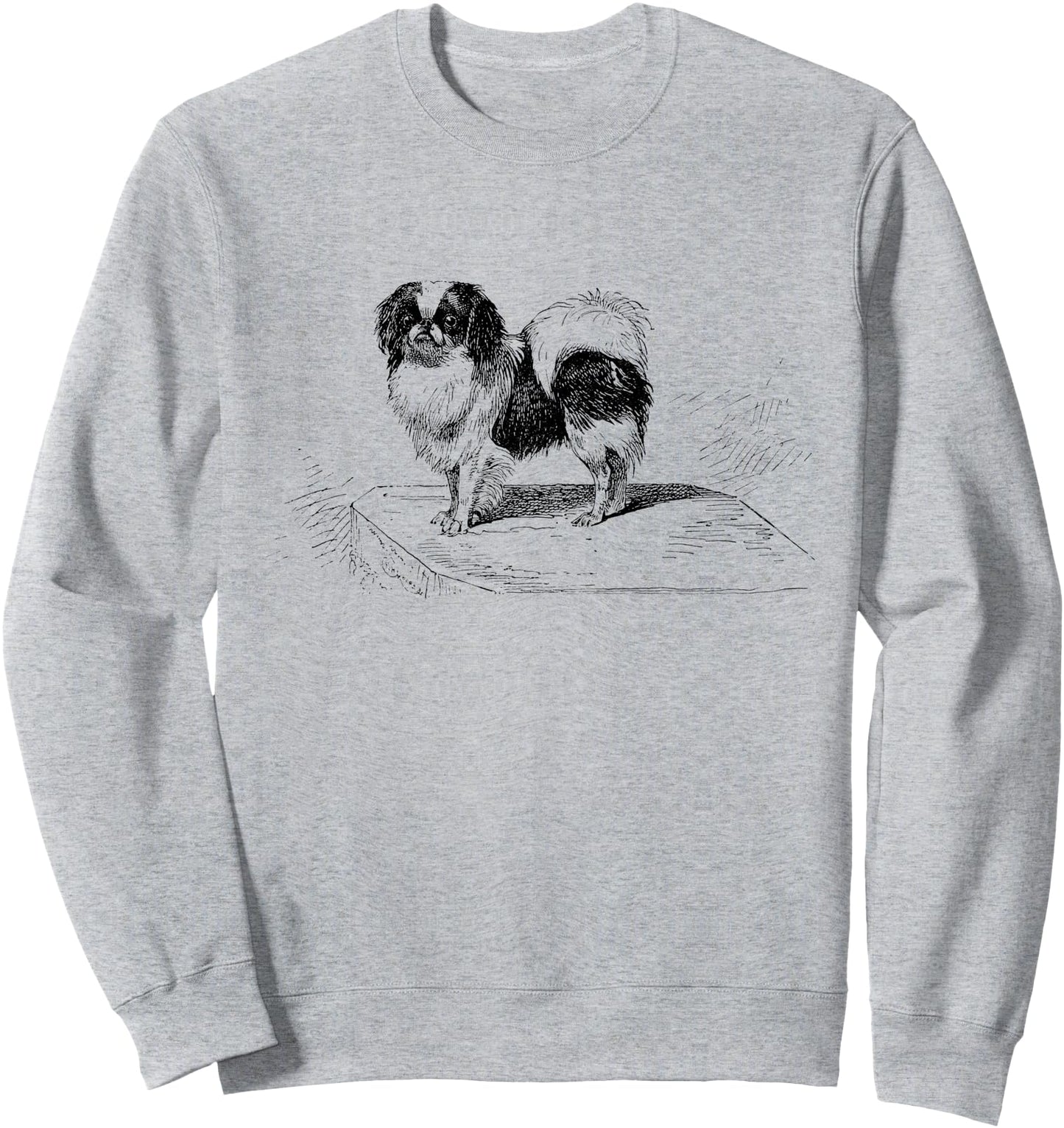 Japanese Spaniel Dog Lover Japanese Spaniel Owner Vintage Do Sweatshirt