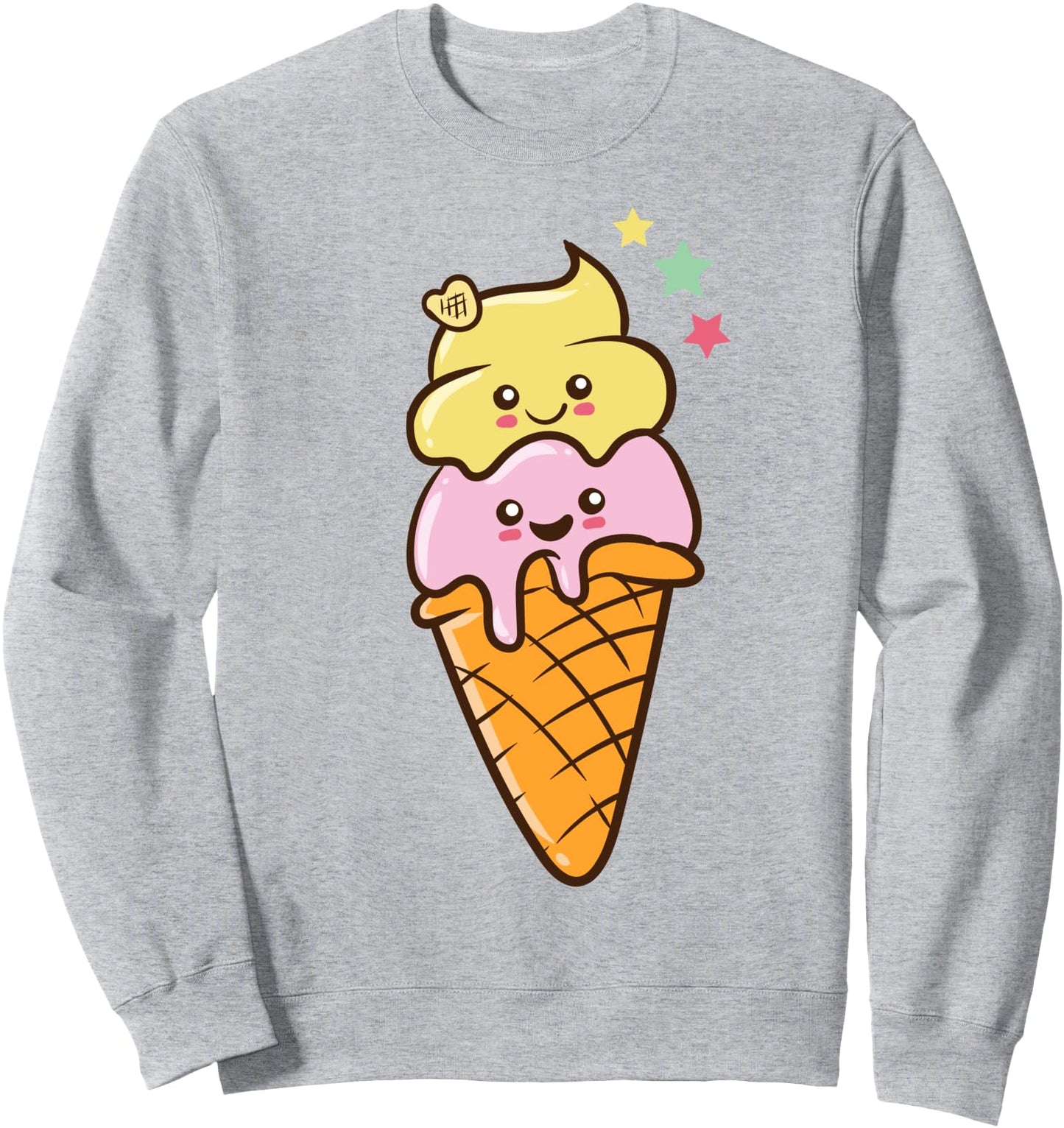 Ice Cream Icecream - Cute Kawaii Anime - Aesthetic Japanese Sweatshirt