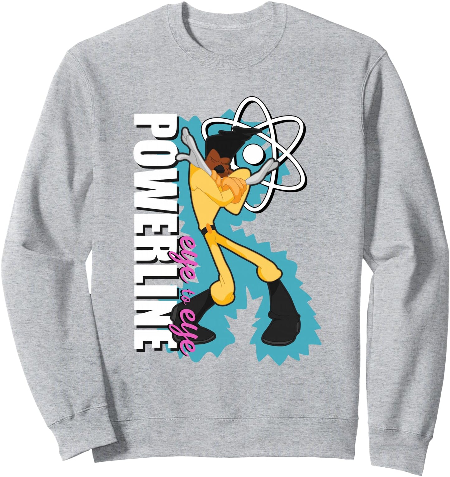 Disney A Goofy Movie Powerline Eye To Eye Dancing Portrait Sweatshirt
