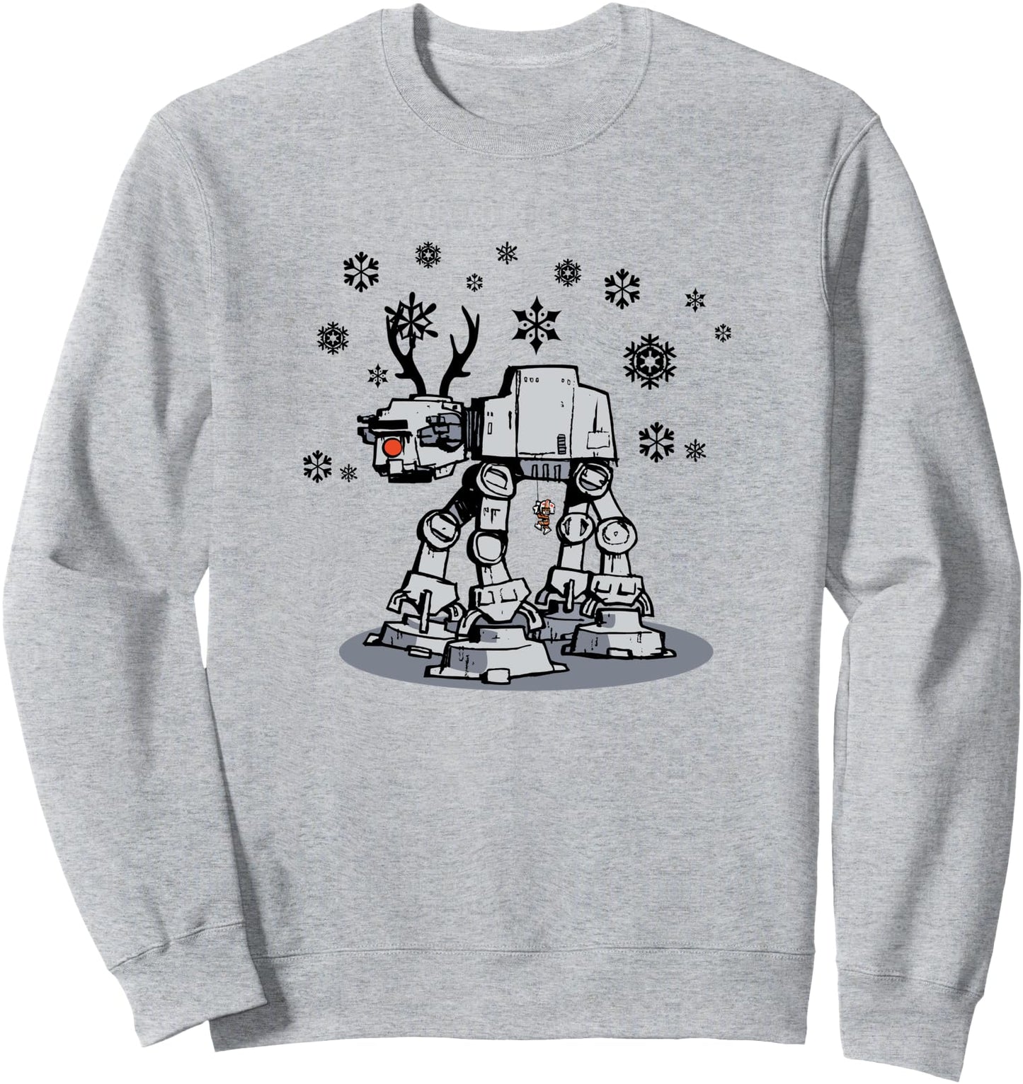 Star Wars Classic Christmas Rudolph Dressed AT-AT Walker Sweatshirt