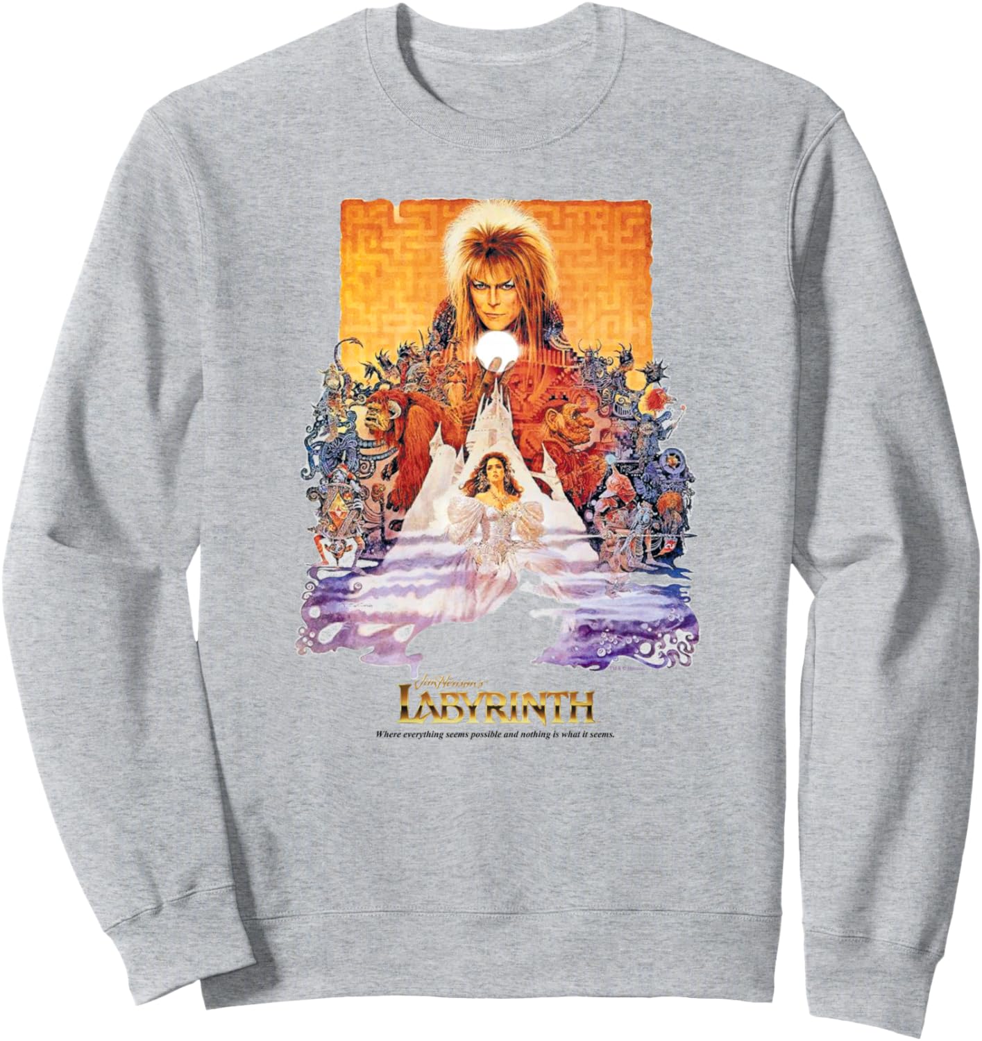 Labyrinth Movie Poster Sweatshirt