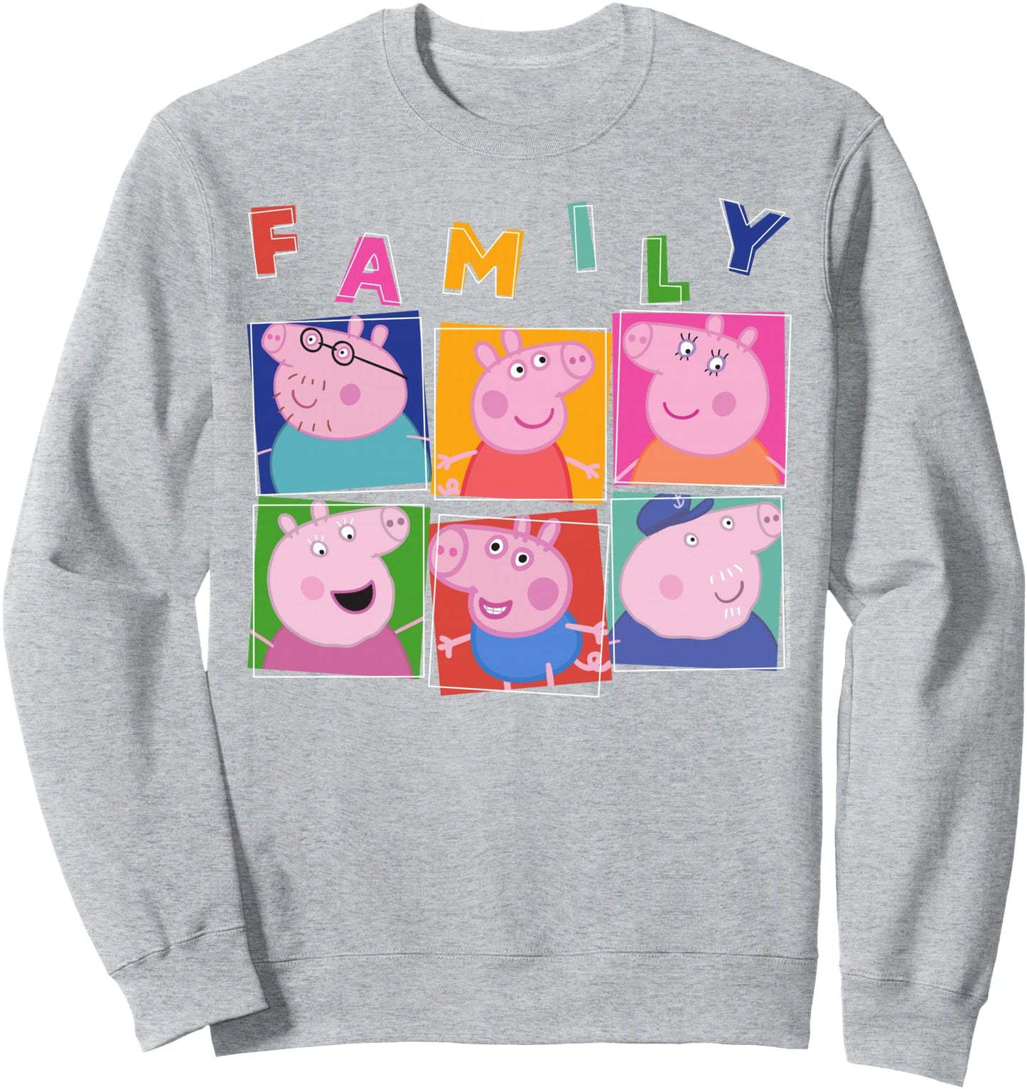 Peppa Pig Family Box Up Sweatshirt