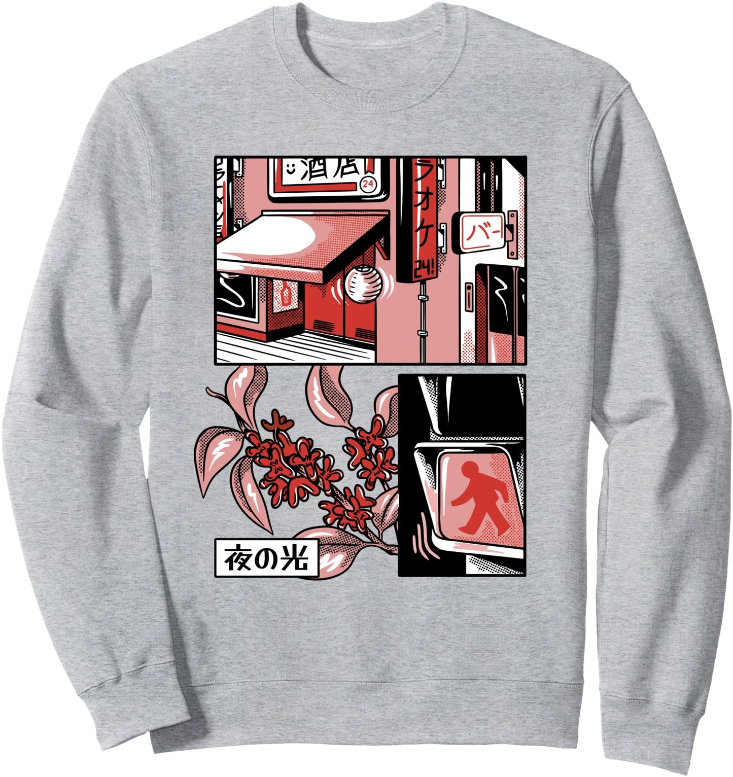 Japanese Urban City Building Sweatshirt