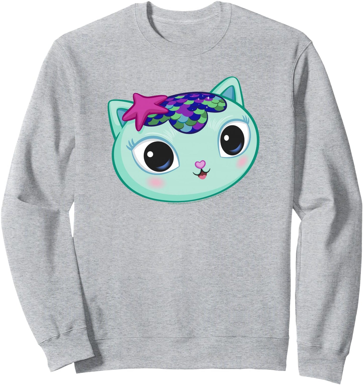 Gabby's Dollhouse Mercat Big Face Sweatshirt