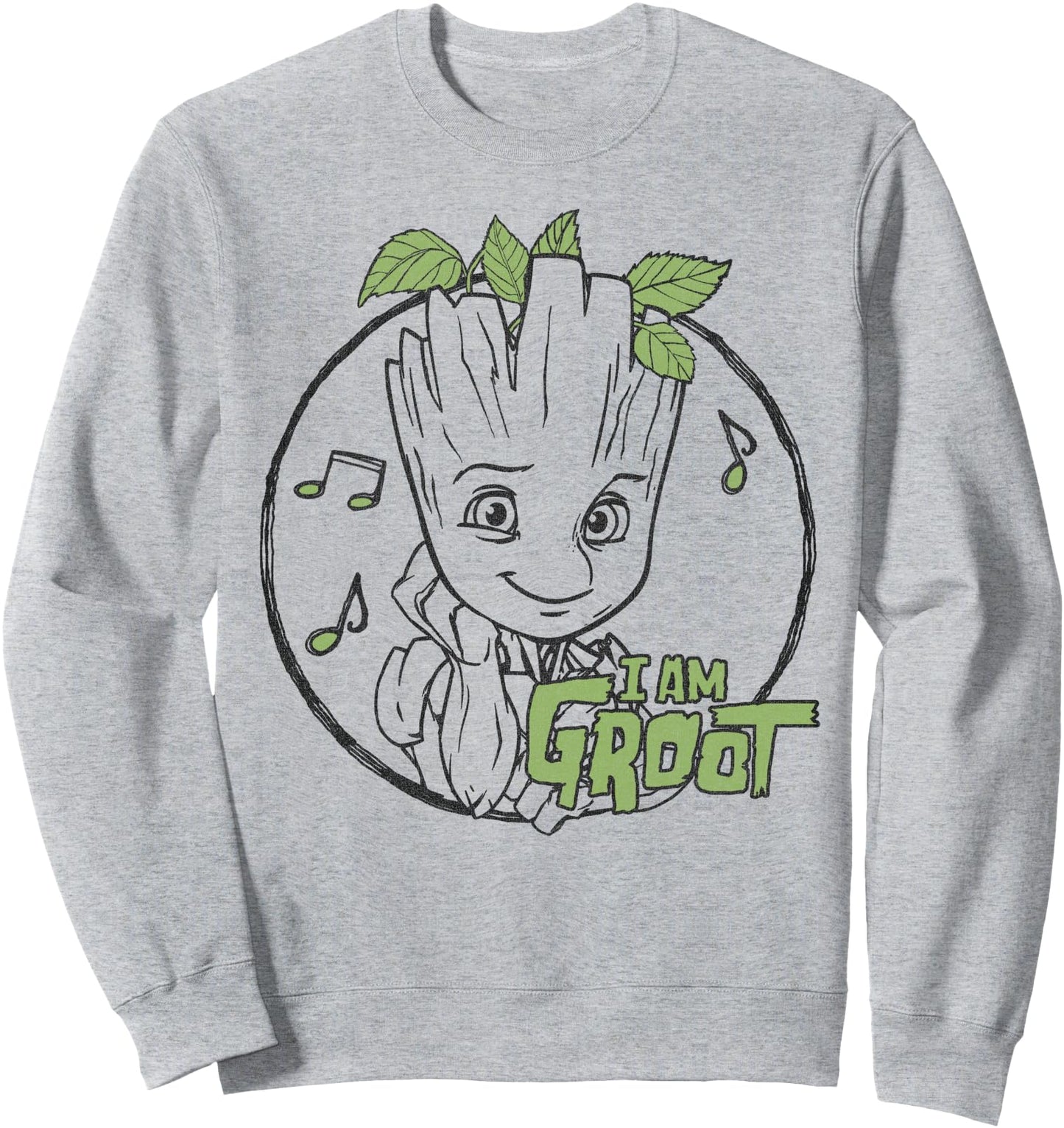 Marvel Guardians Of The Galaxy I Am Groot Outline Sweatshirt