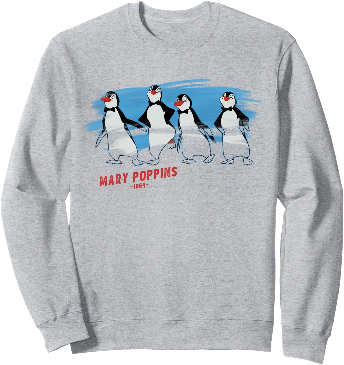 Disney Ink and Paint Penguin Waiters from Mary Poppins 1964 Sweatshirt