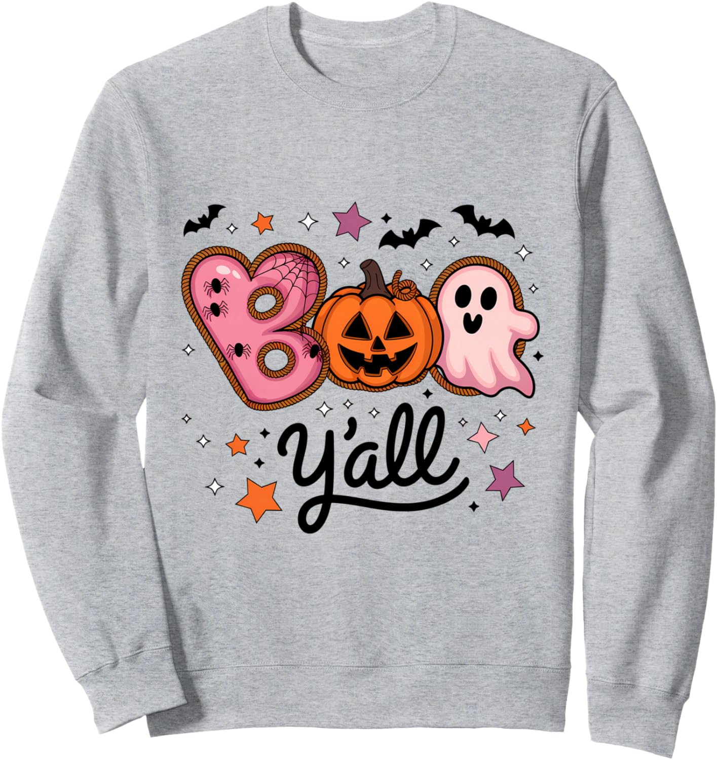 Halloween Boo Yall Sweatshirt