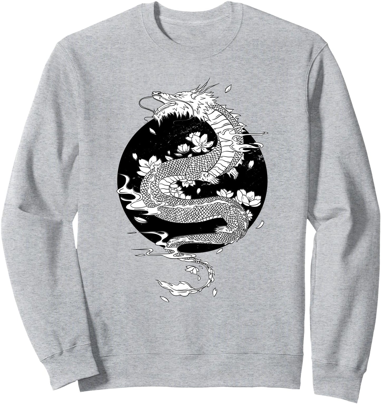Japanese Dragon Art Japanese Flag Vintage Retro Japan Sweatshirt