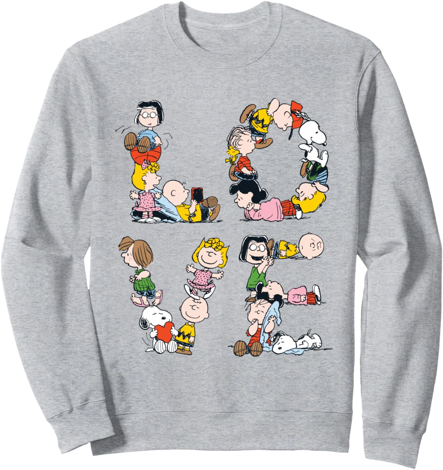 Peanuts Love Letters The Gang Sweatshirt