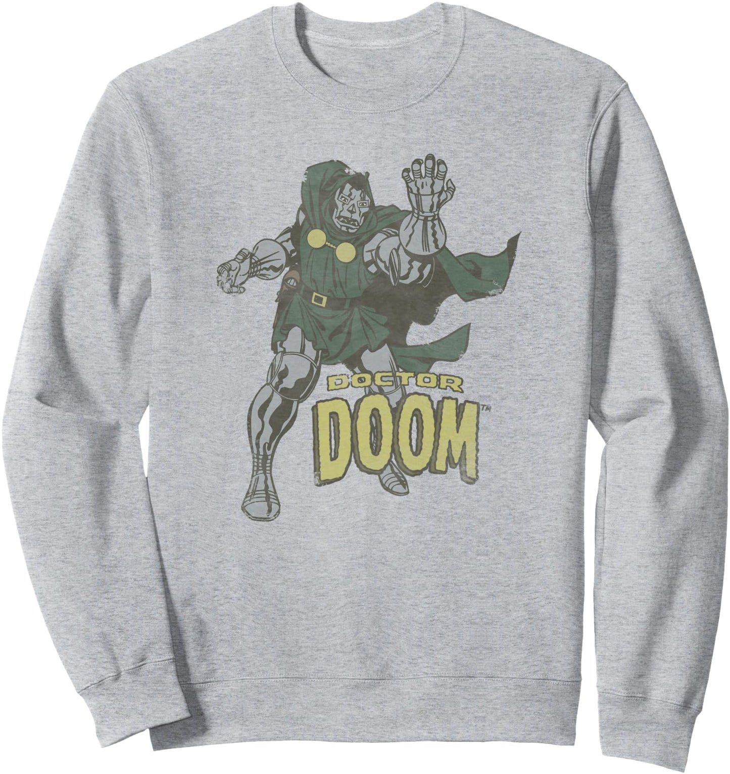 Marvel Fantastic Four Doctor Doom Vintage Portrait Sweatshirt