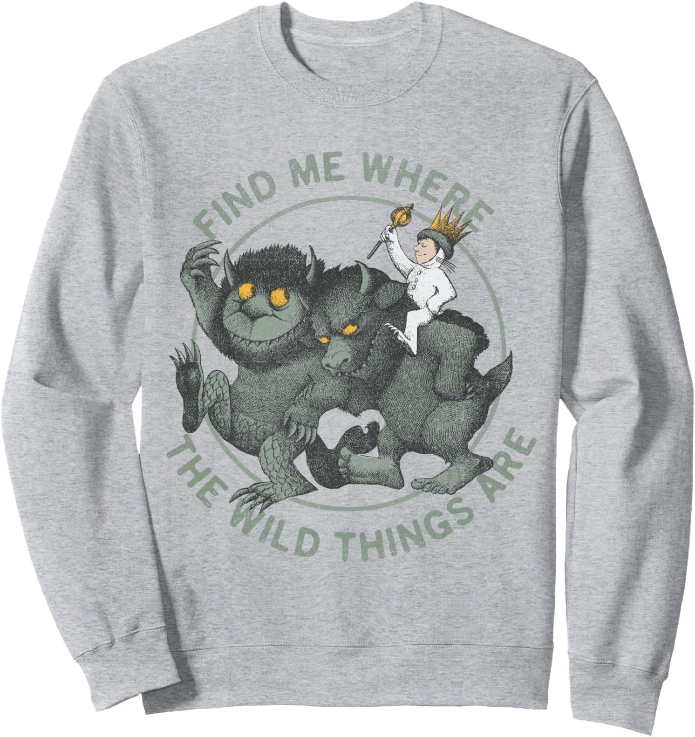 Where The Wild Things Are - King Max Sweatshirt