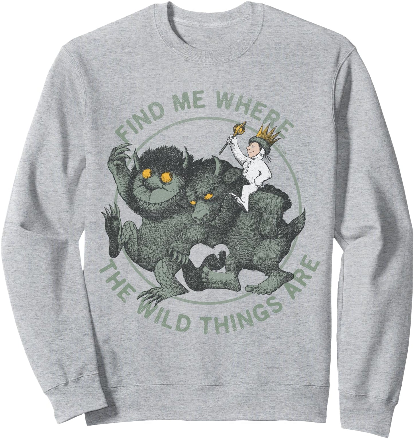 Where The Wild Things Are - King Max Sweatshirt
