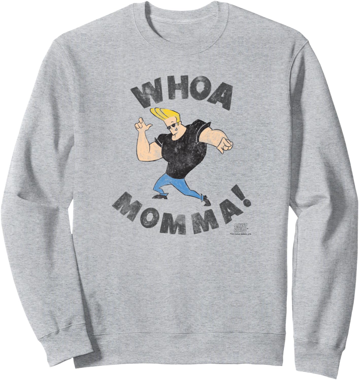 Johnny Bravo Whoa Momma Sweatshirt