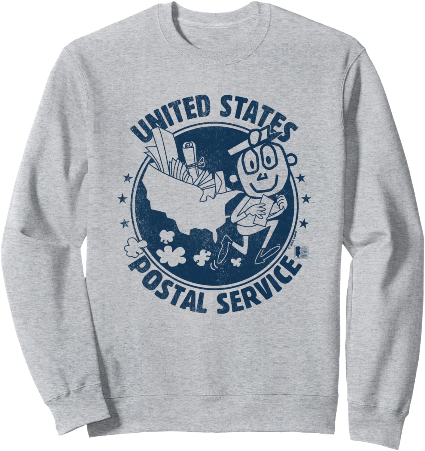 USPS Mr Zip US Postal Service Sweatshirt