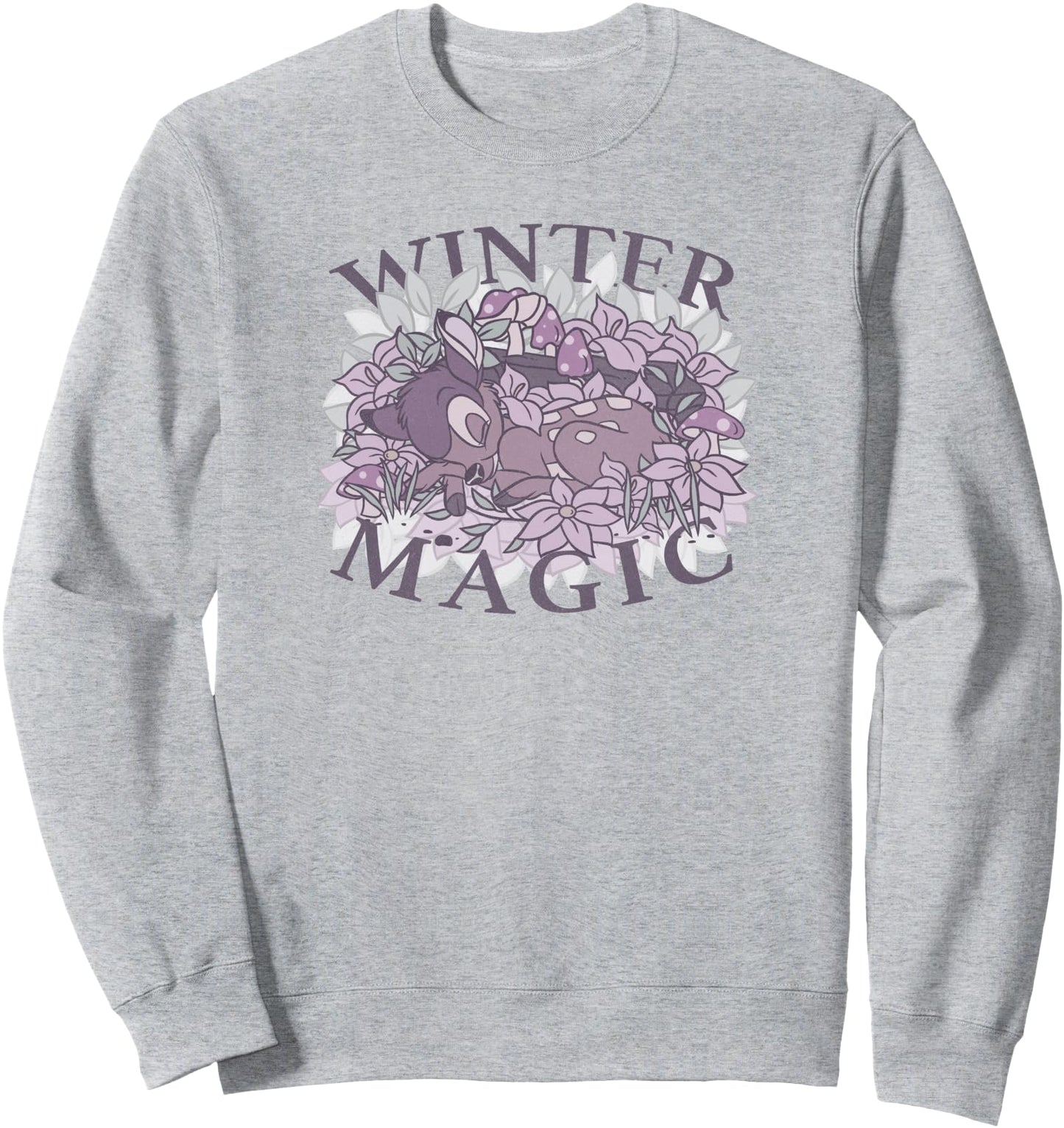 Disney Bambi Christmas Floral Winter Magic Sweatshirt