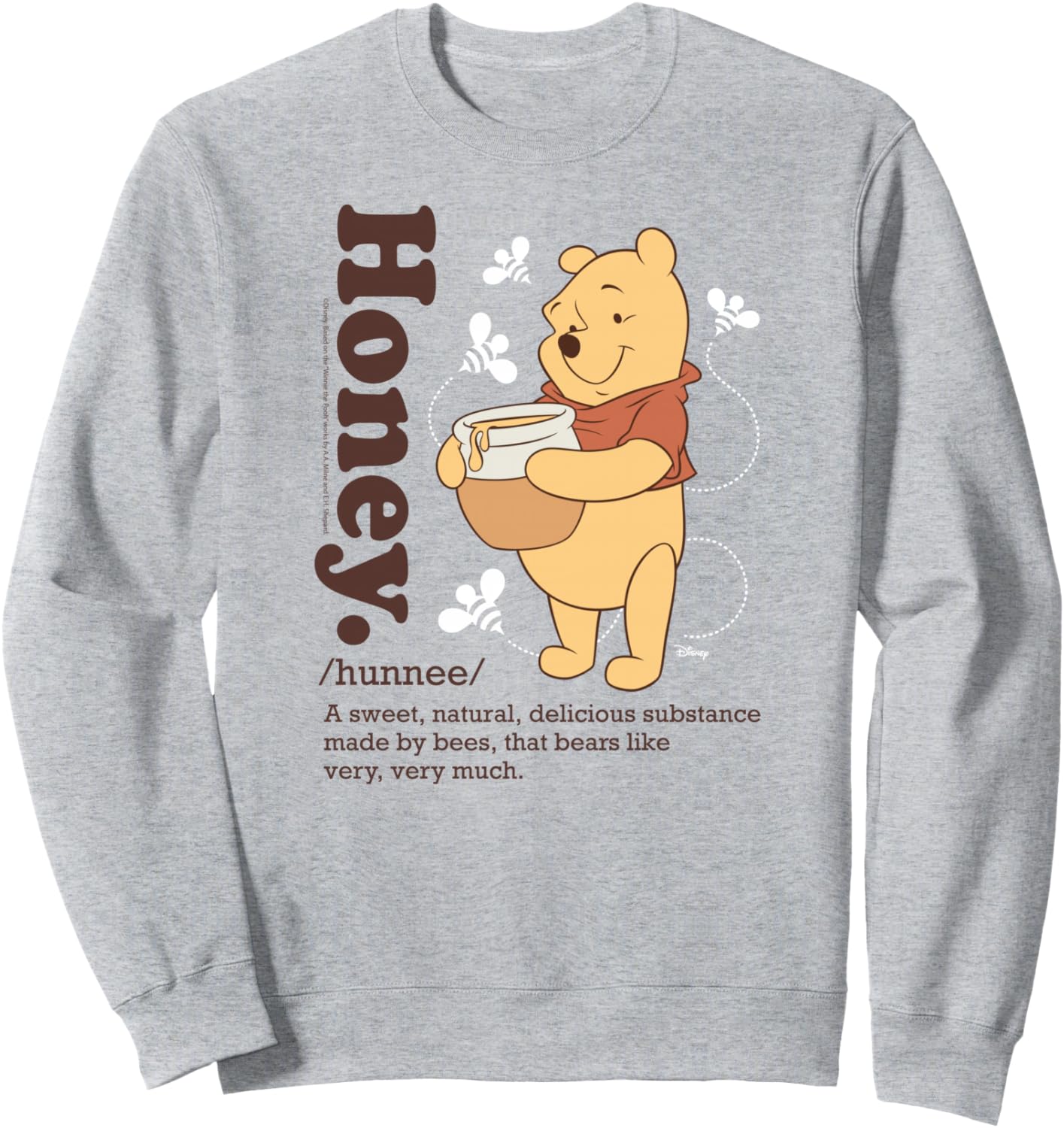 Winnie the Pooh - Pooh Honey Definition Sweatshirt