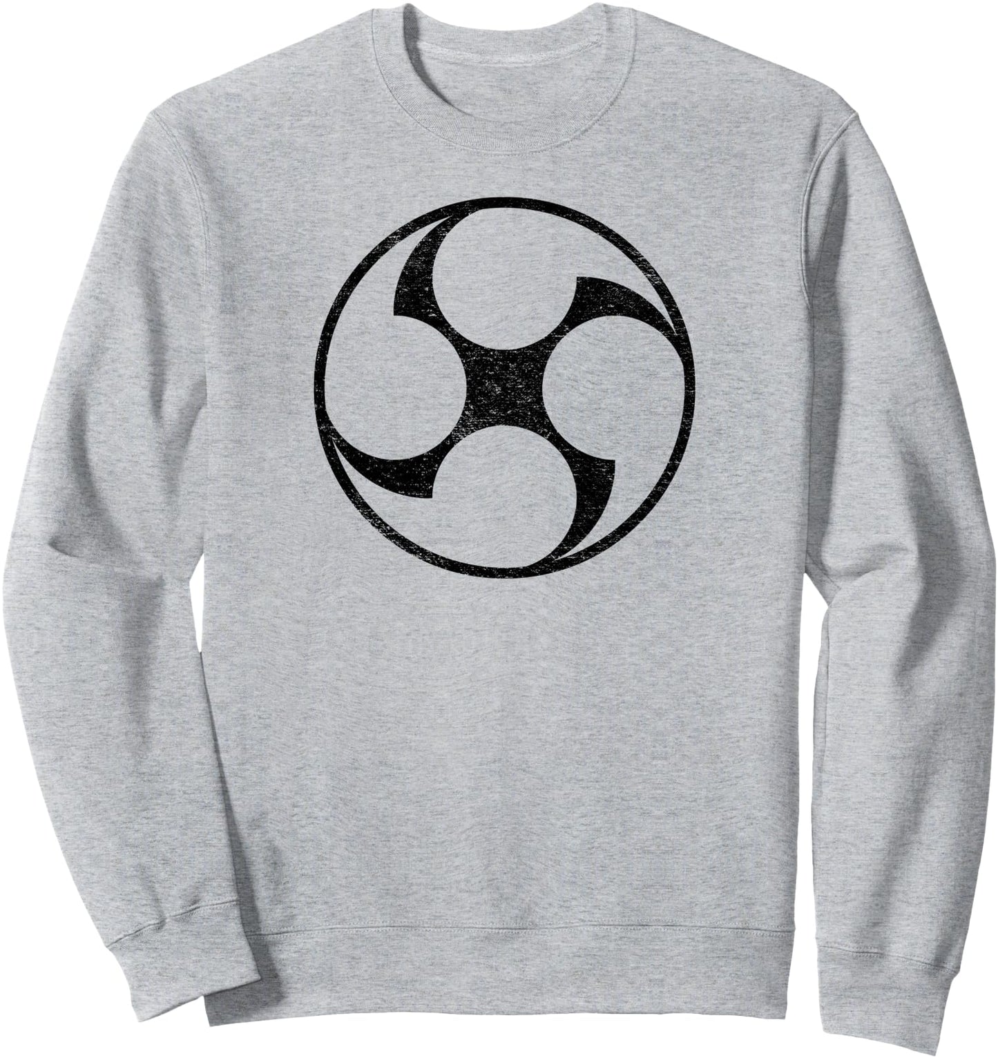 TOMOE YOTTSUDOMOE JAPANESE SHINTO SYMBOL YIN YANG Sweatshirt