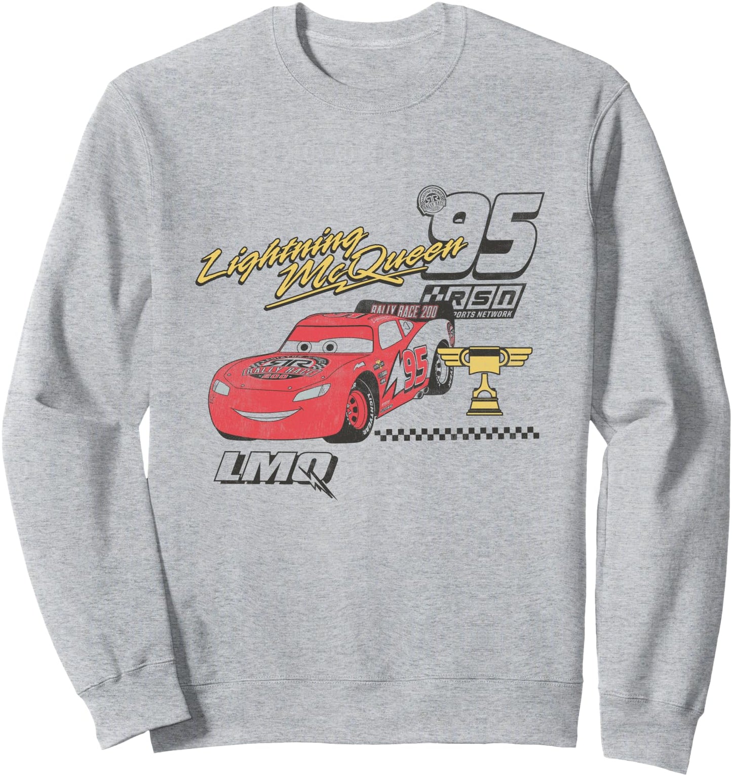 Disney Pixar Cars Lightning McQueen Rally Race 200 Sweatshirt
