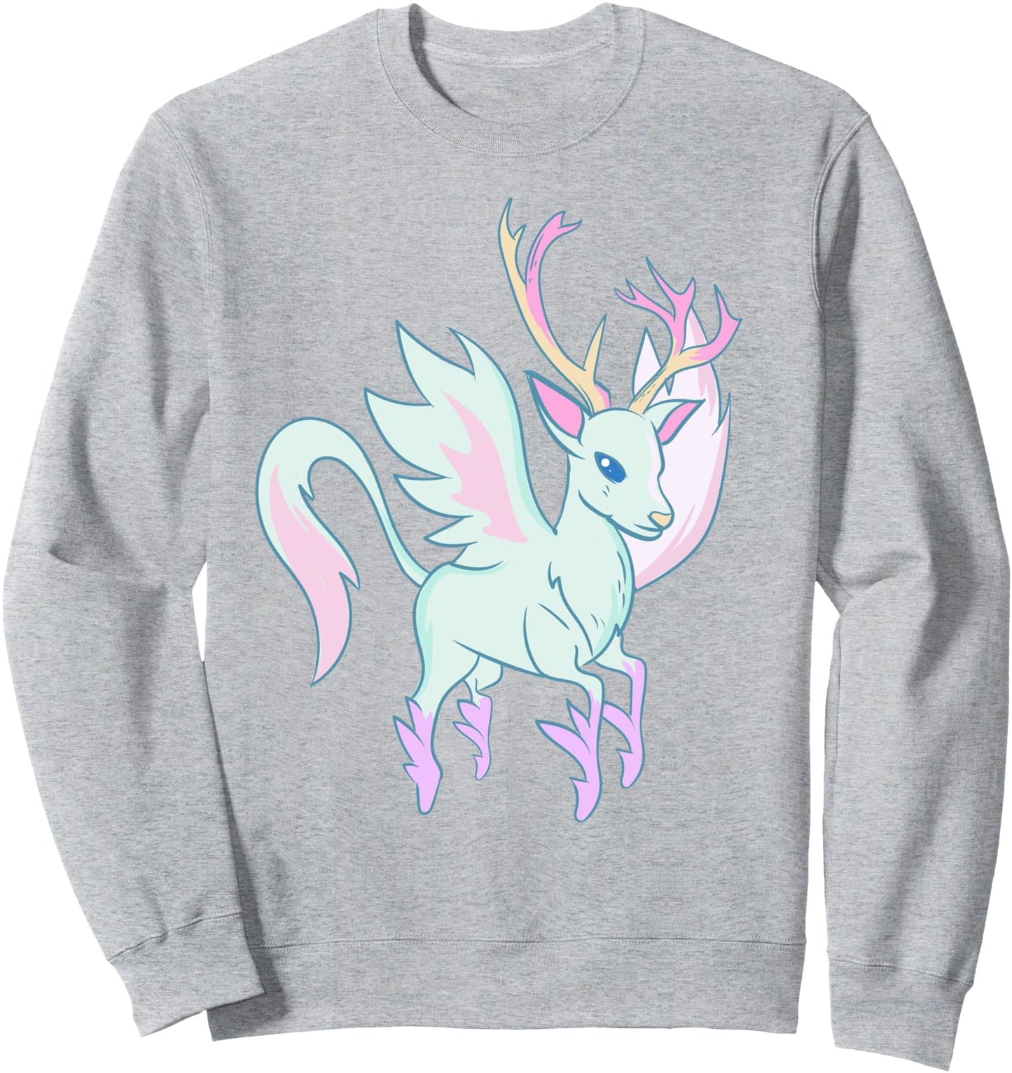 Deer Dragon - Cute Kawaii Anime - Aesthetic Japanese Sweatshirt