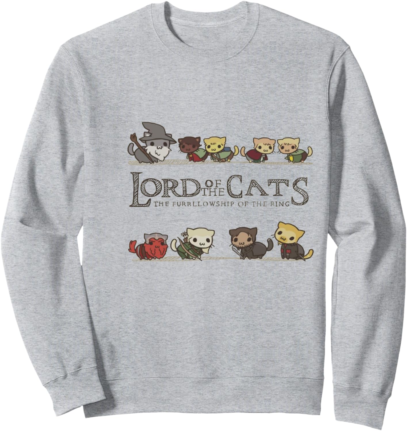 Cat - Lord of The Cats - Funny Kitten Sweatshirt