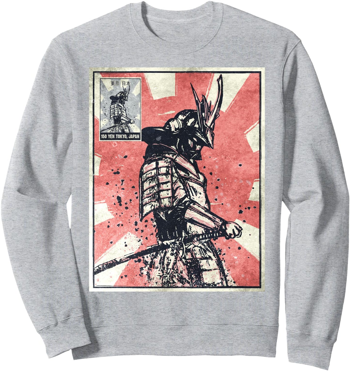 Samurai Warrior Bushido Vintage Retro Japanese Aesthetic Sweatshirt