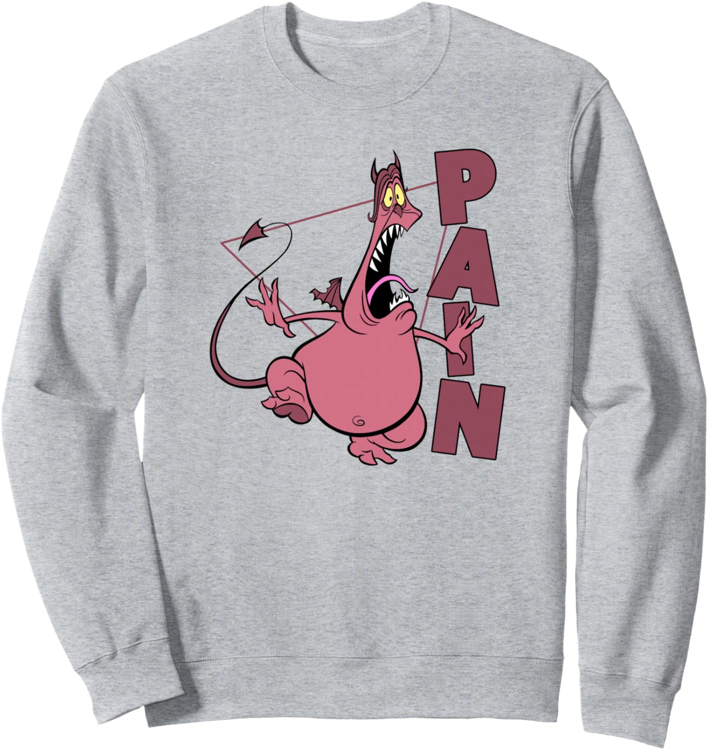 Disney Hercules Pain Geometric Name Portrait Sweatshirt