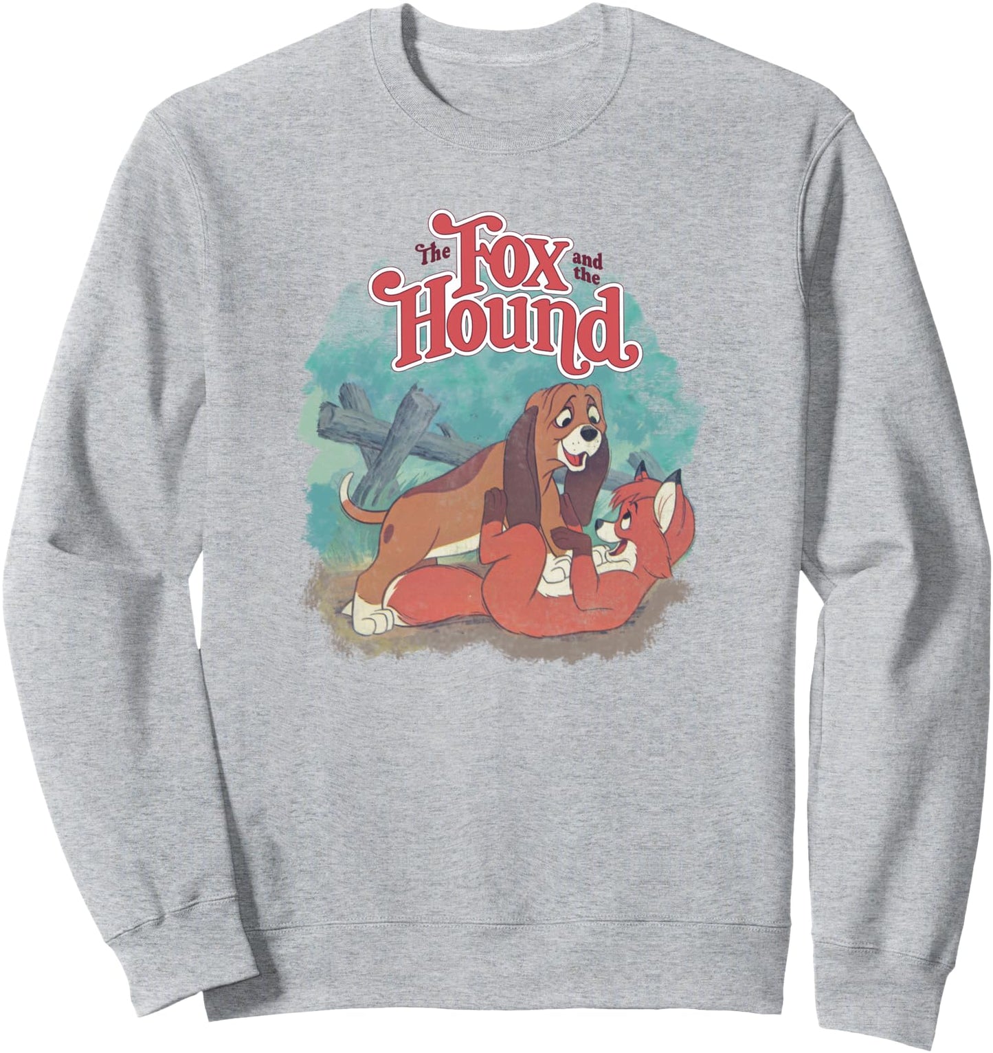 Disney The Fox and the Hound Vintage Classic Poster Sweatshirt