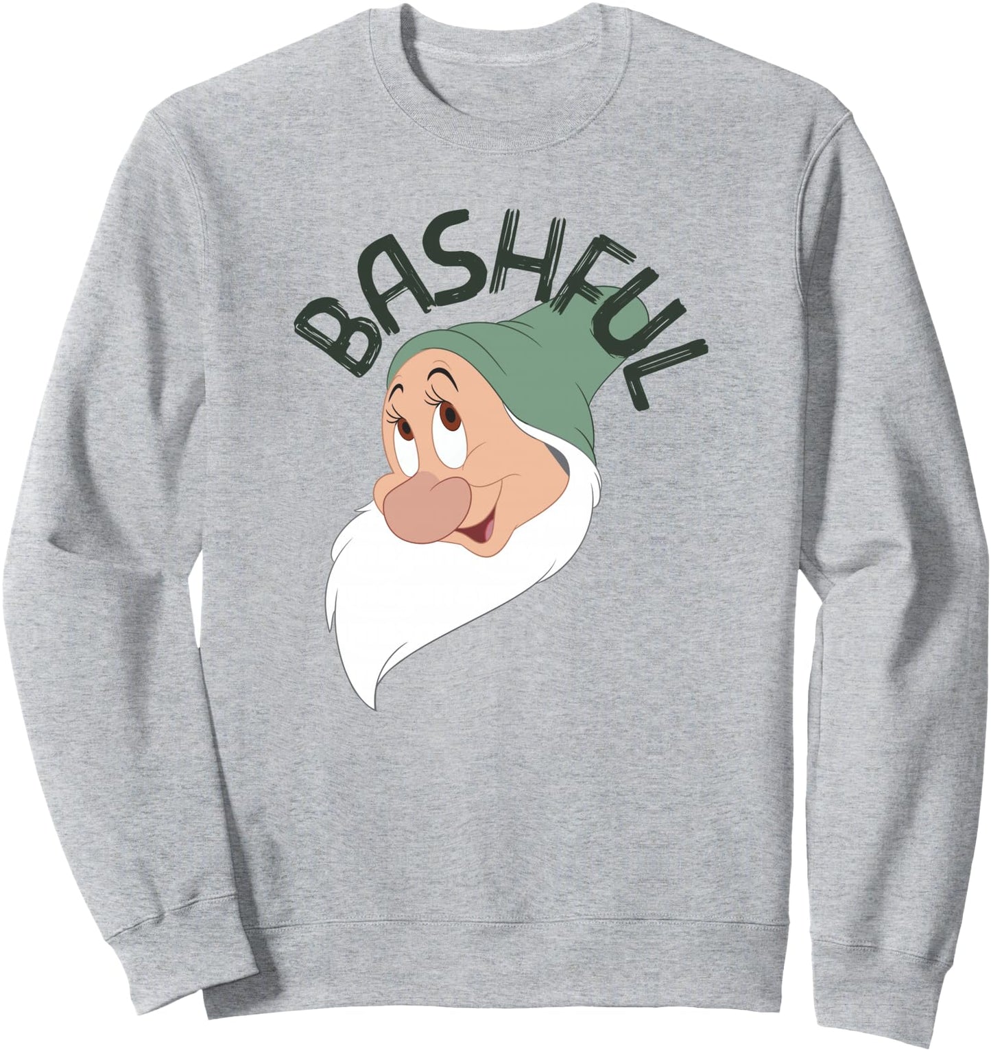 Disney Snow White and the Seven Dwarfs Bashful Big Face Sweatshirt