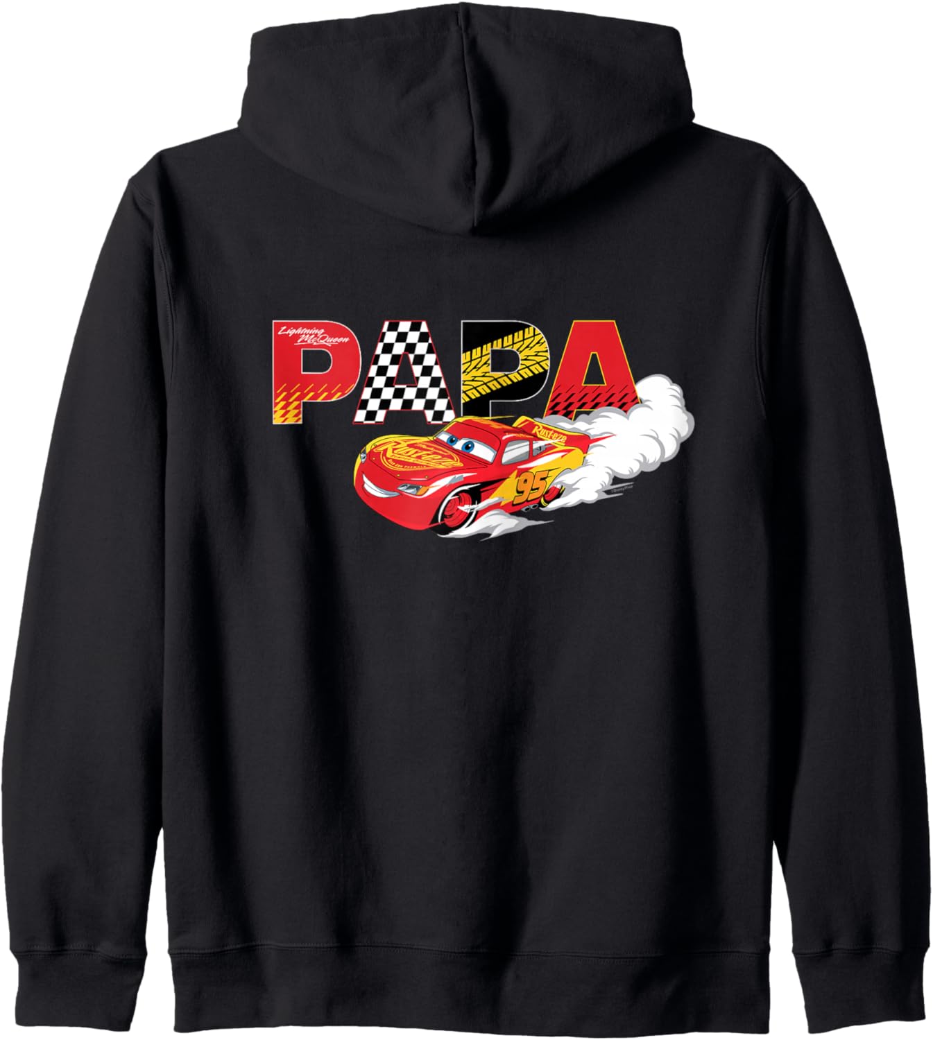 Disney & Pixar's Cars Papa Birthday Gift Father's Day Zip Hoodie