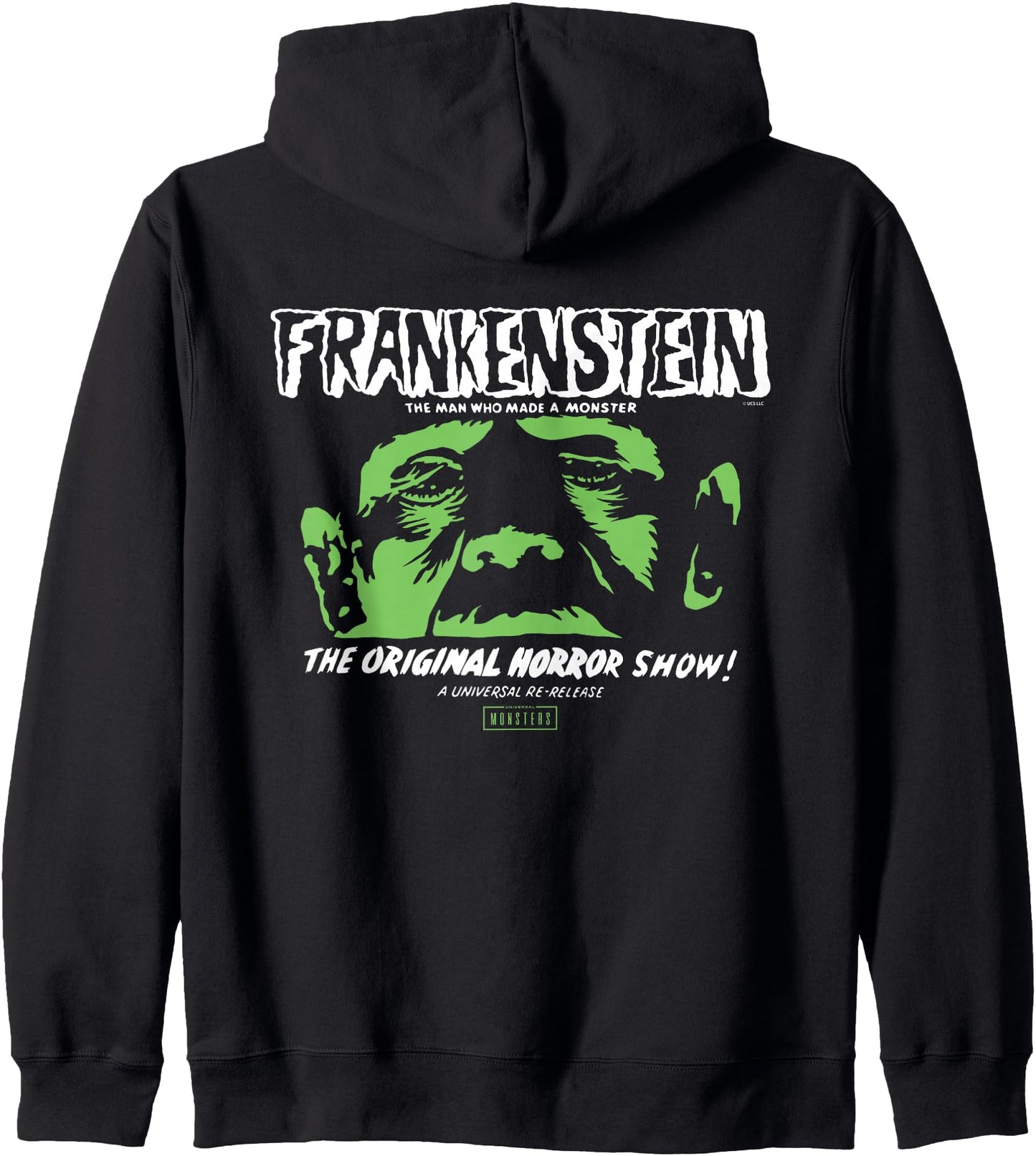 Universal Monsters Frankenstein The Original Horror Show Zip Hoodie