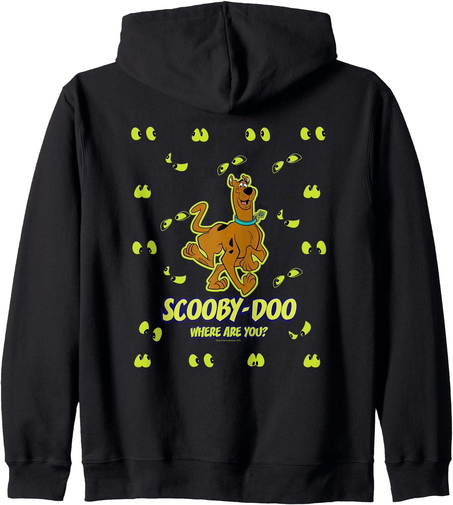 Scooby-Doo Eyes Upon You Zip Hoodie