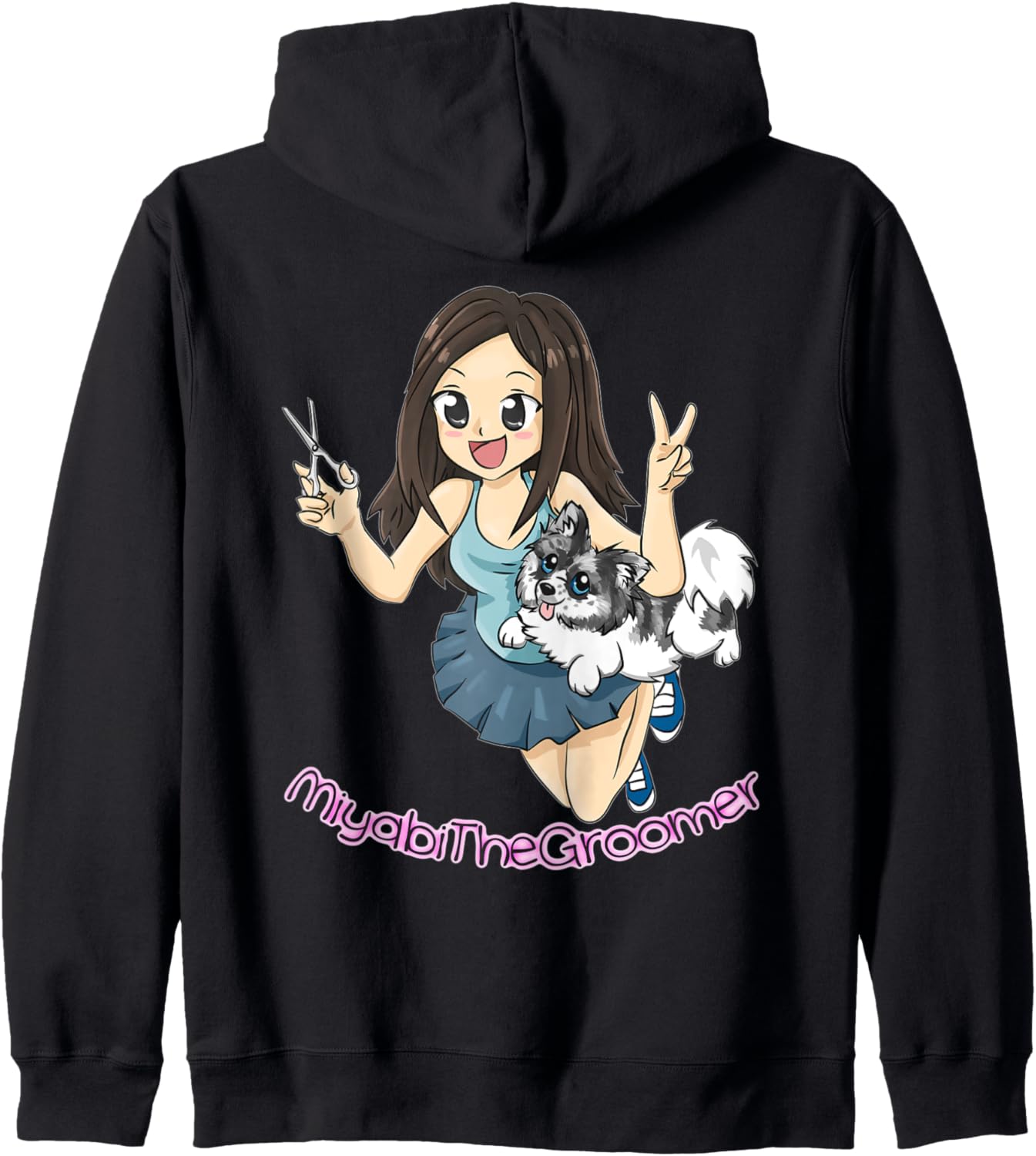 Miyabi The Groomer MTG Anime Hoodie