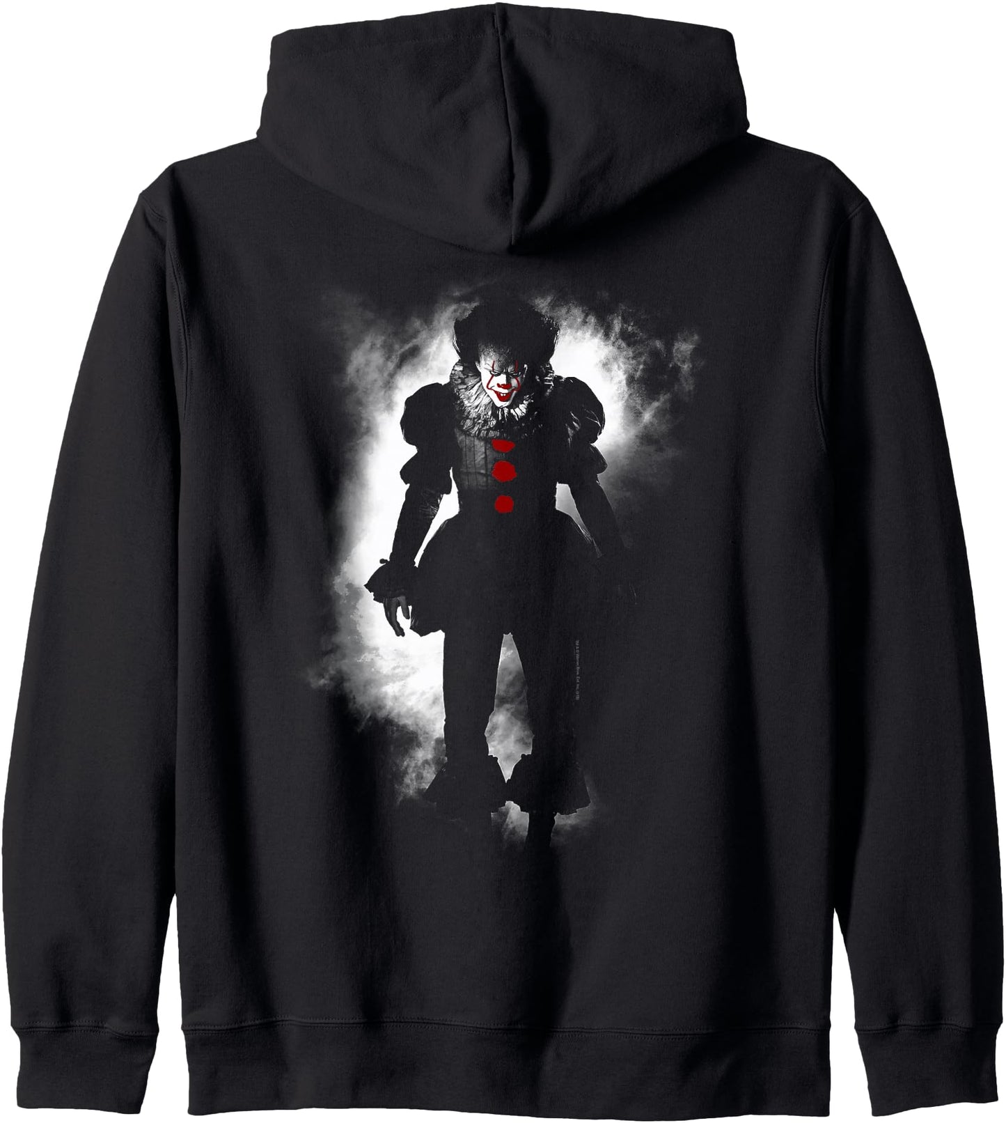 Pennywise Unisex-Adult Black Zip Hoodie