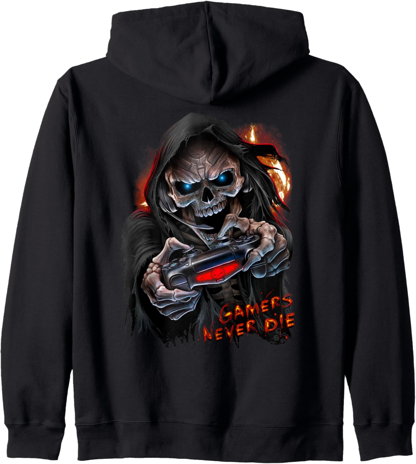 Spiral Original - Respawn- Gothic Reaper Zip Hoodie