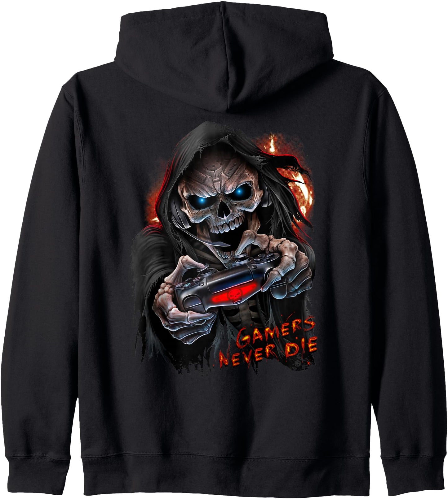 Spiral Original - Respawn- Gothic Reaper Zip Hoodie