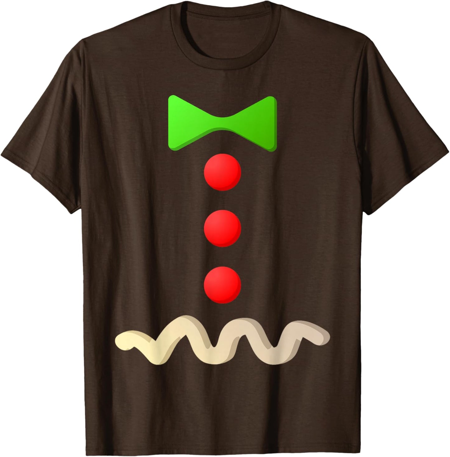Gingerbread Man Costume T-Shirt Halloween Costume Shirt