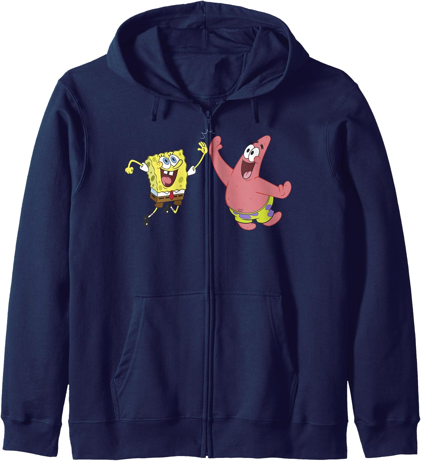 SpongeBob SquarePants & Patrick High Five Zip Hoodie