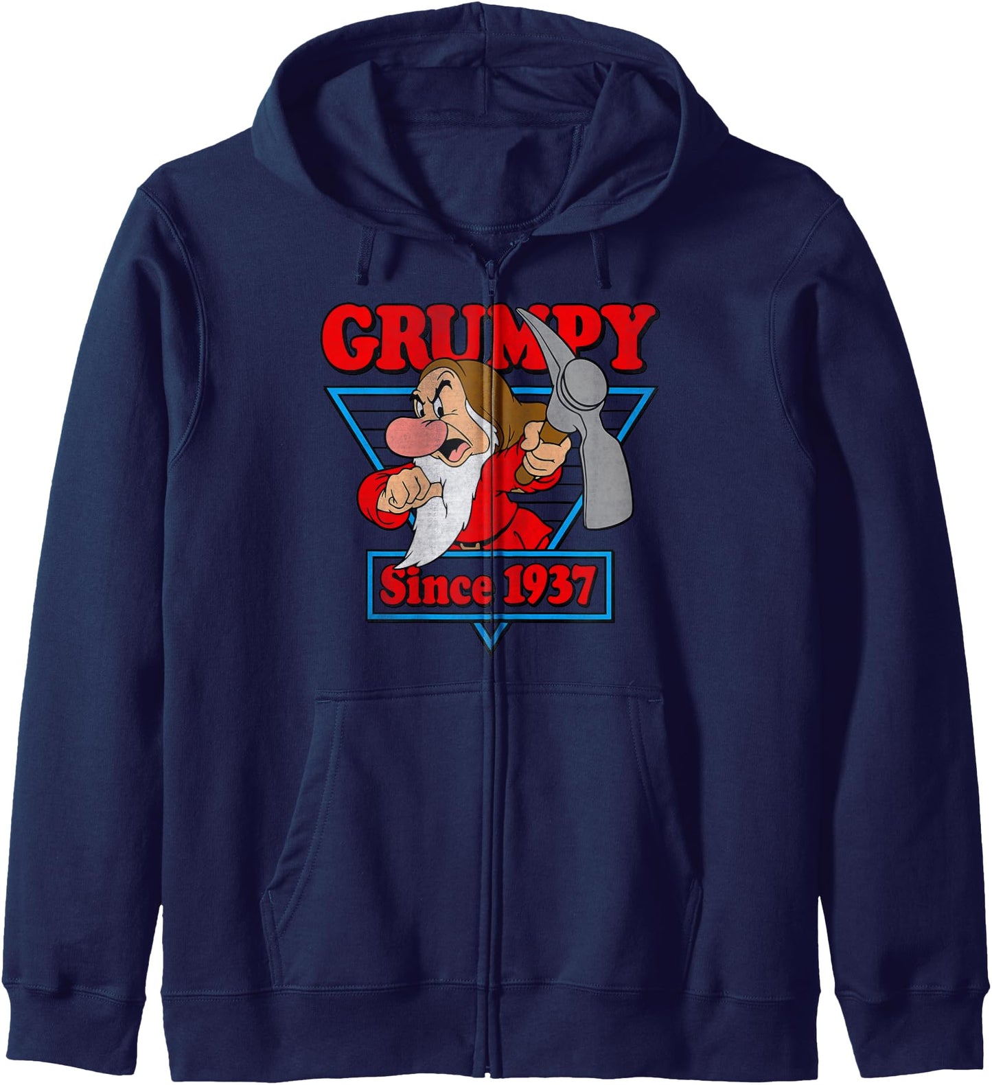 Disney Snow White Grumpy Since 1937 Portrait Zip Hoodie