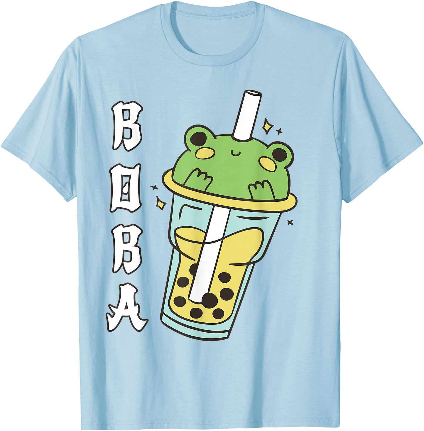 Cute Kawaii Frog Boba Tea Neko Anime Japanese Teen Girl