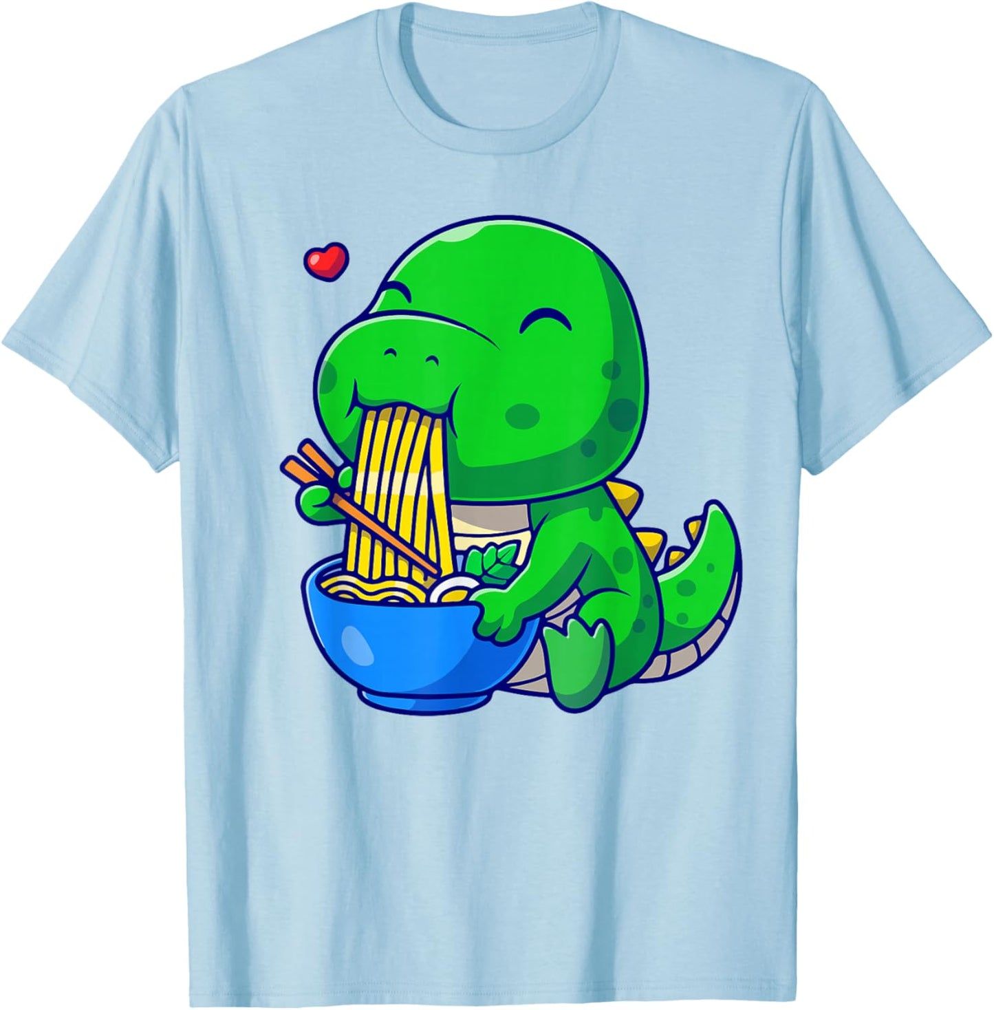 Funny Dinosaur Ramen Noodle Boy Toddler Cute Anime Kawaii