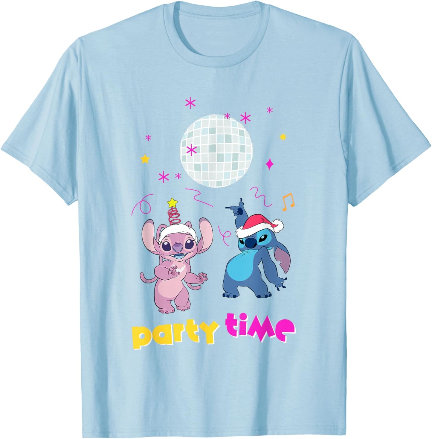 Disney Lilo & Stitch Christmas Party Time Stitch Angel Shot