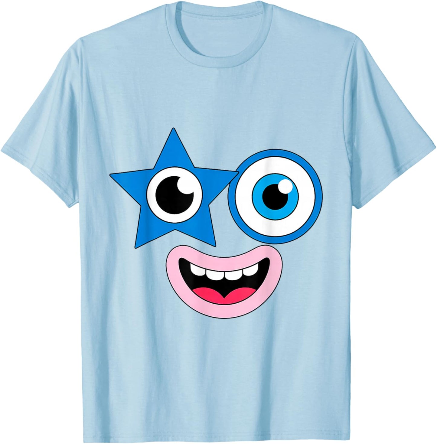Funny Halloween Faces Costume Party Group Matching Cartoon