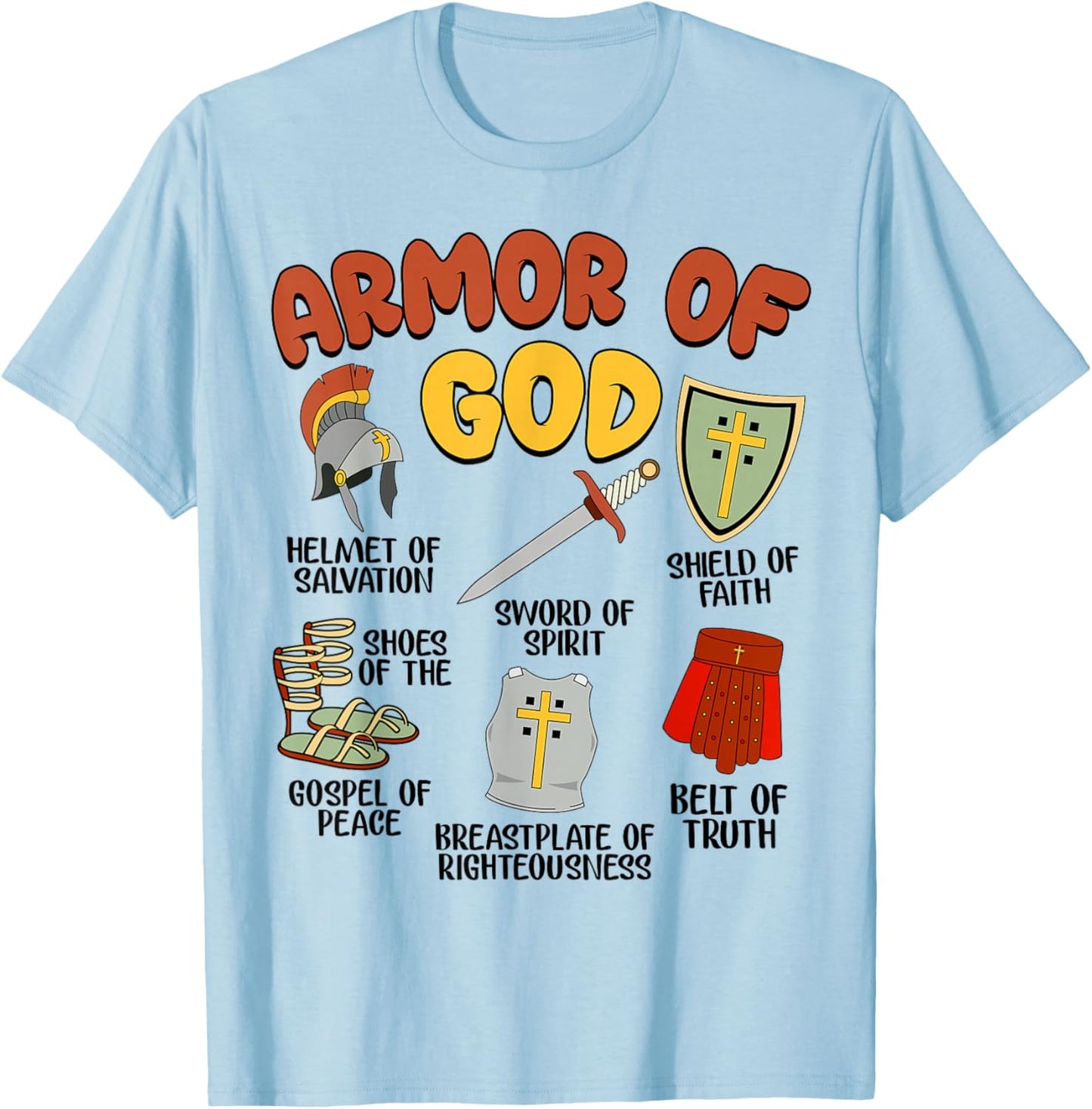 Christian Boy Armor of God Toddler Jesus Bible Verse Brother