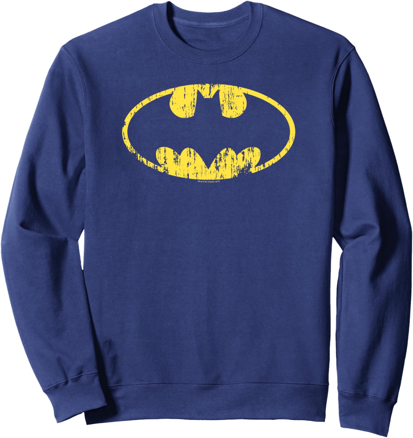 Batman Classic Logo Distressed Sweatshirt