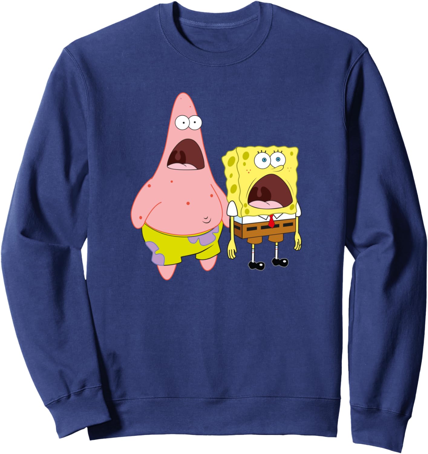 Mademark x SpongeBob SquarePants - Patrick & SpongeBob - Wide Eyed Surprise Sweatshirt