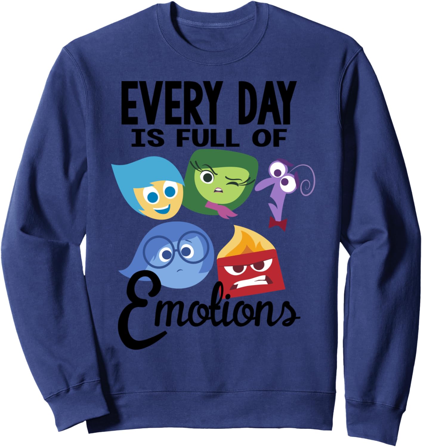Disney Pixar Inside Out Every Day Emotions Sweatshirt Sweatshirt