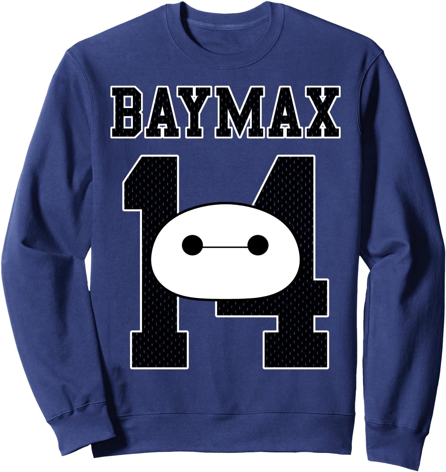 Disney Big Hero 6 Baymax 14 Jersey Sweatshirt